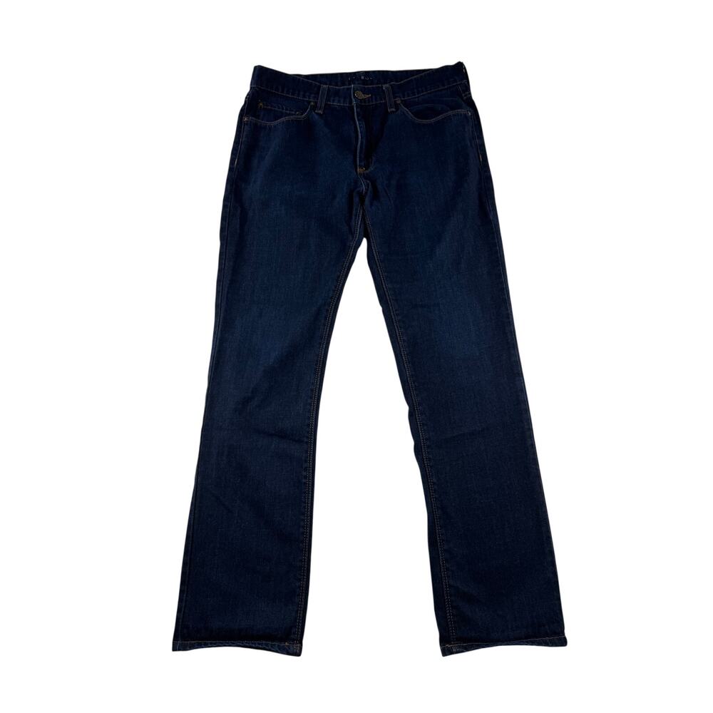 Mott & Bow Slim Fit Rivington Raw Denim Jeans 33x30 Dark Blue Rivi Classic